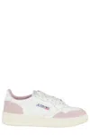 Autry Medalist Low-top Sneakers With Goat Leather In Multi