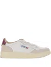 Autry Medalist Low Sneaker In Red