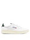 Autry Classic Low-top Sneakers With Breathable Perforations In White