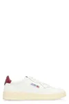 Autry Low Top Leather Sneakers In White