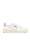 Autry Classic Low-top Sneakers With Perforated Detailing In White