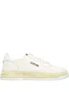 Autry Medalist Low Vintage X Mihara Yasuhiro White Sneakers With Handcrafted Sole In Leather Man In White