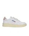 Autry Low Top Medalist Sneakers In White