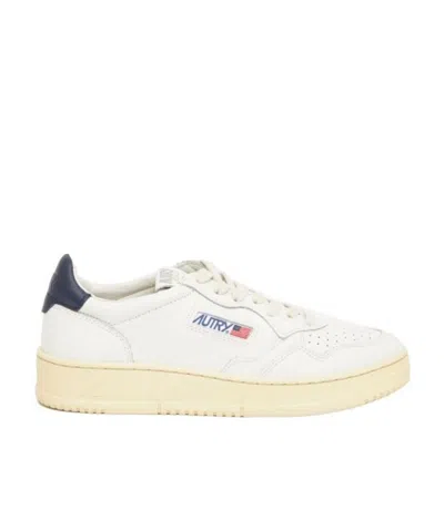 AUTRY LEATHER-PANELLED SNEAKERS