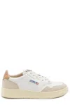 Autry Medalist Low-top Sneakers In White/neutrals