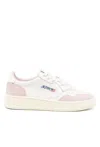 Autry Medalist Low-top Sneakers With Goat Leather In White