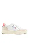 Autry Medialist Low Leather Sneakers In White
