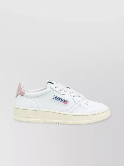 AUTRY MEDALIST LOW-TOP SNEAKERS WITH PERFORATED TOE BOX