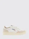 Autry Medalist Low Top Trainers In Bicolour Leather And Suede In Multi
