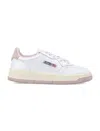 Autry Medalist Low Vs07 Sneakers Sneakers White In White Pink