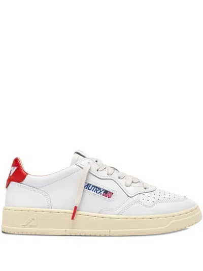 AUTRY MEDALIST LOW-TOPS LEATHER SNEAKERS