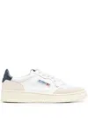 Autry Medialist Low Leather Sneakers In White