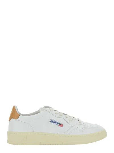 Autry Medalist Low' White Sneakers