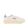 Autry Sneakers In White/lilac
