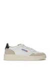Autry Medalist Low Leather Low-top Sneakers With Suede Inserts