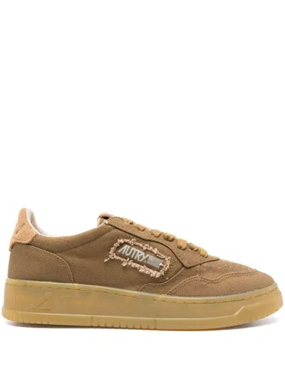Autry Medalist Low Wom Jap/canvas Shoes