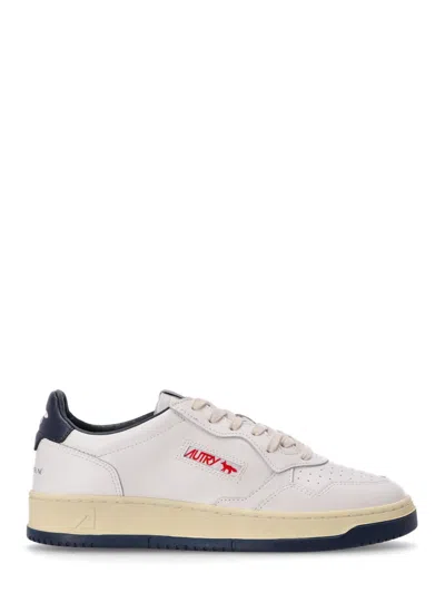 Autry Medalist Low Wom Kitsune In White