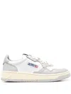 Autry Logo Low Woman Sneakers In Gray
