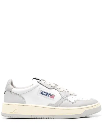 Autry Medalist Low Wom Leat/leat Shoes