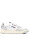 Autry Logo Low Woman Sneakers In Gray