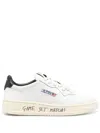 Autry Medalist Sneakers In Wht/blk