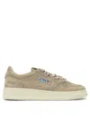 Autry Medalist Low Wom Pony/laces Beige