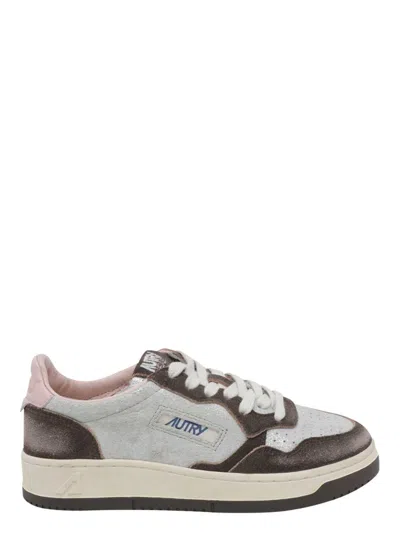 Autry Medalist Suede Sneakers In Black