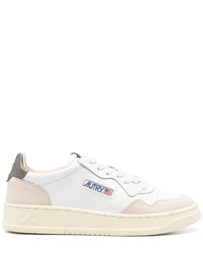 Autry Medalist Low Woman Leat/suede