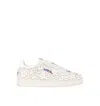 Autry Low-top Sneakers With Clean Silhouette And Rounded Toe In White