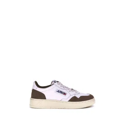 Autry Medialist Low Wom Sneakers In Animal Print