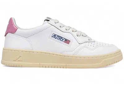 Pre-owned Autry Medalist Low (women's) Sneakers In White/polignac