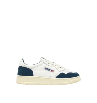 AUTRY AUTRY MEDALIST LOWGOAT SUEDE WHT CAPRI SNEAKERS