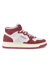 Autry Sneakers Medalist Mid In Suede Hair