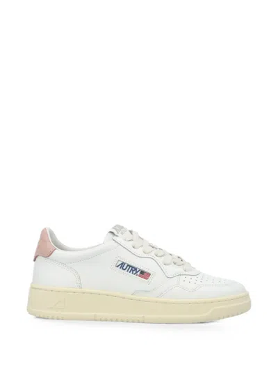 Autry Low-top Sneakers With Perforated Detailing In White
