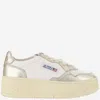 Autry Medalist Platform Low Sneakers In Multi