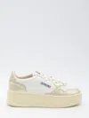 Autry Medalist Platform Low Sneakers In Multi