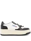 Autry Medalist Platform Sneakers In Multi