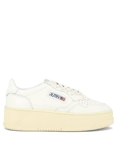 Autry "medalist Platform" Sneakers In White