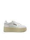 Autry Medalist Platform Sneakers In Multi