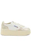 Autry Medalist Platform Low Sneakers In Multi