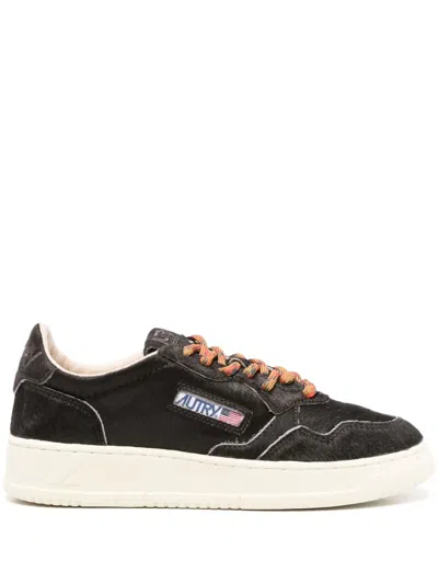 Autry Medalist Pony-fur Sneakers