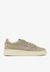 Autry Medialist Low Wom Sneakers In Nude