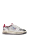Autry Super Vintage Low Sneaker In Grey