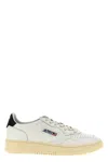 Autry White Sneakers With Smooth Leather Upper In White