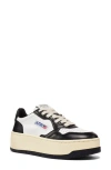 Autry Women Blackwhite Logo Sneakers In Black