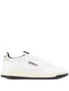 Autry Low Sneaker With Perforated Design And Rubber Sole