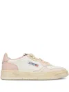 Autry Medalist Low-top Vintage Sneakers In Pink