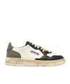 Autry Leather Medalist Low Super Vintage Sneakers