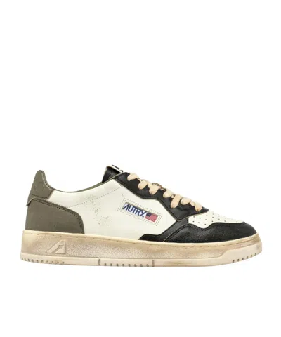 AUTRY AUTRY MEDALIST SUPER VINTAGE LOW-TOP SNEAKERS