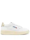 Autry Medalist Leather Low-top Sneakers In White